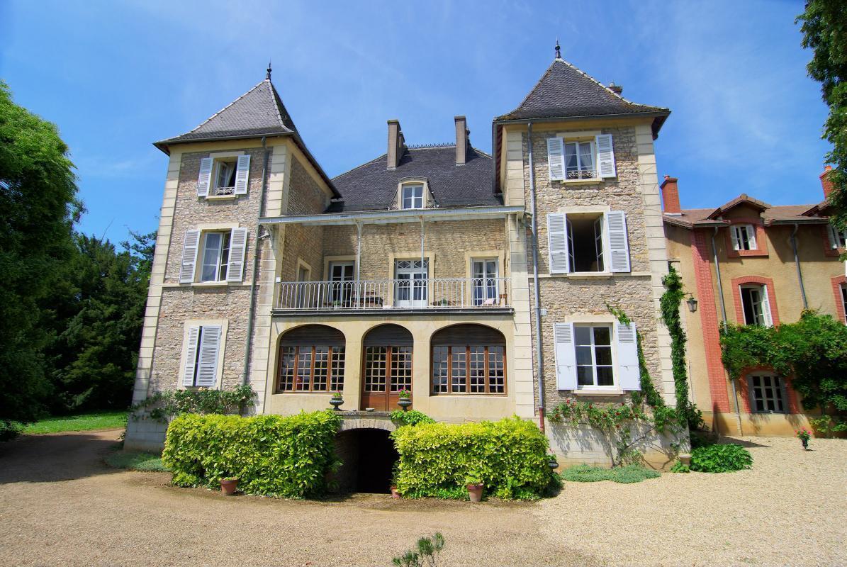 Le Château Champagny-sous-Uxelles Exterior foto